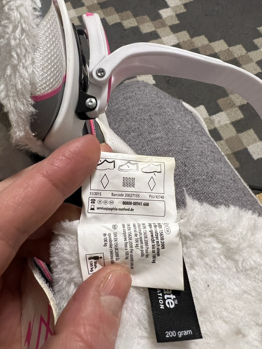 Ковзани для дівчинки німецької фірми Crane розмір 33-36