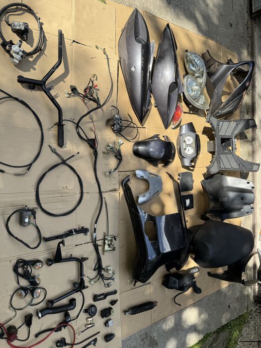 Skuter 50 4t Garelli Tiesse chińskie każde 50 cc 4sów owiewka czasza