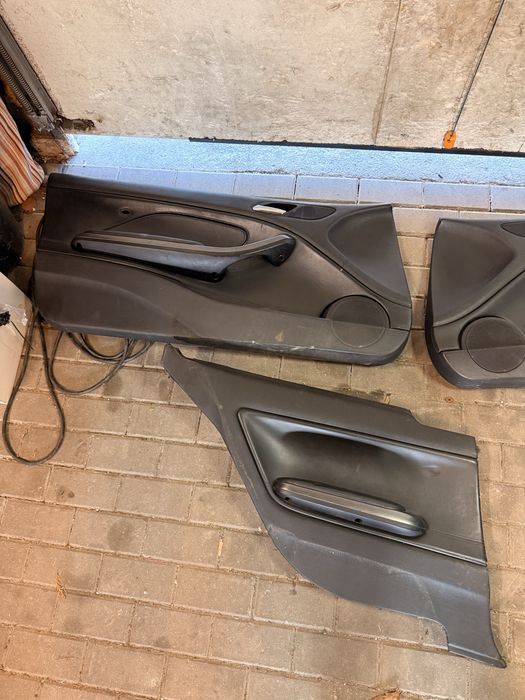Wnetrzę, fotele BMW M3 E46 czarna skóra
