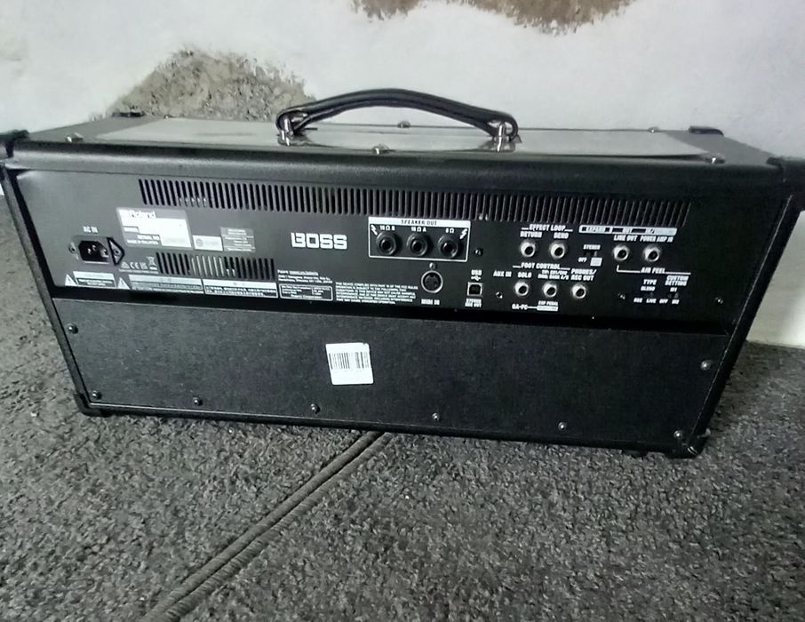 SUPERPREÇO! Cabeça amplificador profissional boss katana artist head mkii