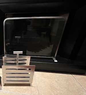 Conjunto para Lareira em Inox
