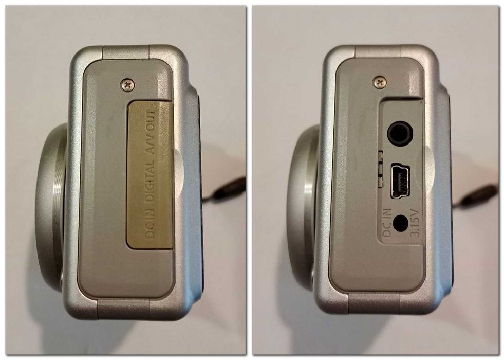 Винтажный цифровой фотоаппарат Canon PowerShot A700 В КОРОБКЕ + карта 4GB + кабели + документы + чехол, б.у.