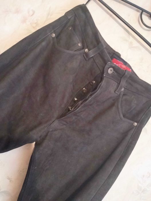 Кожаные штаны Montgomery