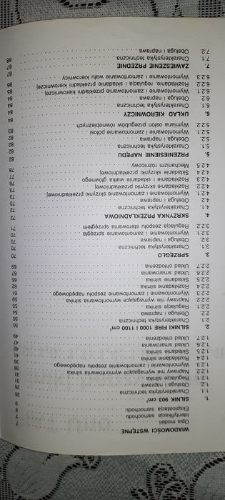 Książka Fiat Uno od modeli 1989