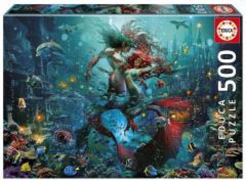 Puzzle 500 Atlantyda pudełko,232x332 mm