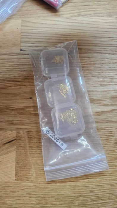 90x ponteiros dourados para relógio