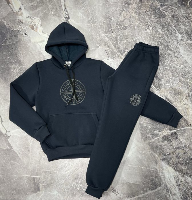 Теплий спортивний костюм Stone Island на вік 8-14 років, 134-164 зріст