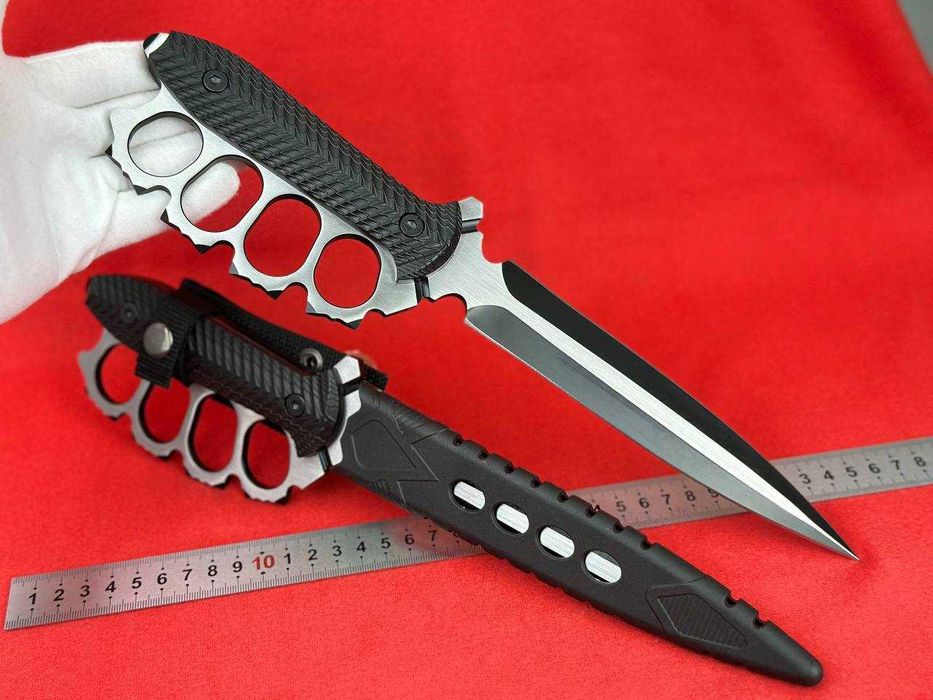 Тактичний ніж з захистом руки. Нож фклтанг
