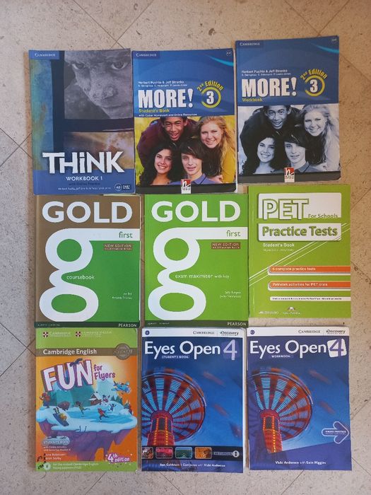 Manuais Ingles / English course book and workbook