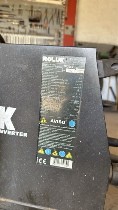Máquina de soldar Semi-Automática ROLUK 250A