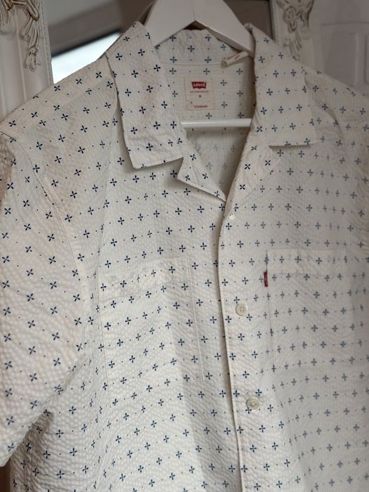 Чоловіча рубашка сорочка Levis сорочка Levis з коротким рукавом