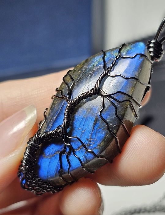 Labradoryt Drzewo Życia – Zestaw Prezentowy XXL