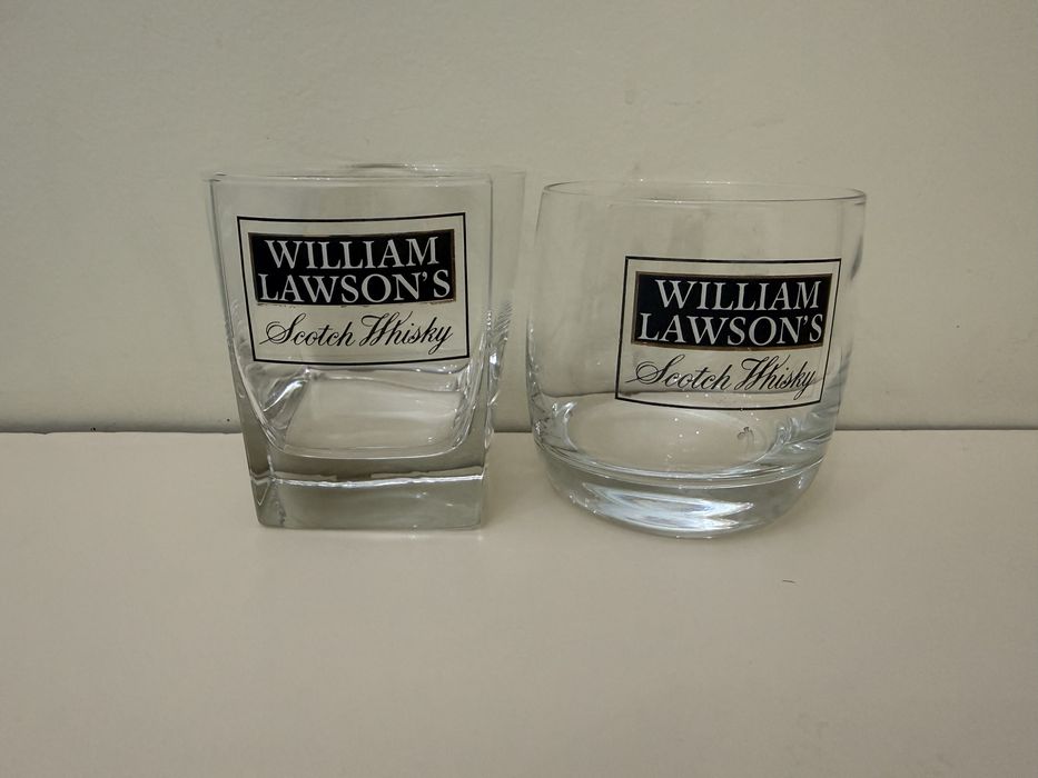 Conjunto de 2 copos de whisky - Whisky Escocês William Lawson