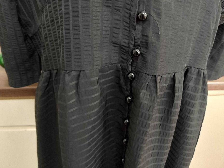 Cubus czarna letnia sukienka 42 XL