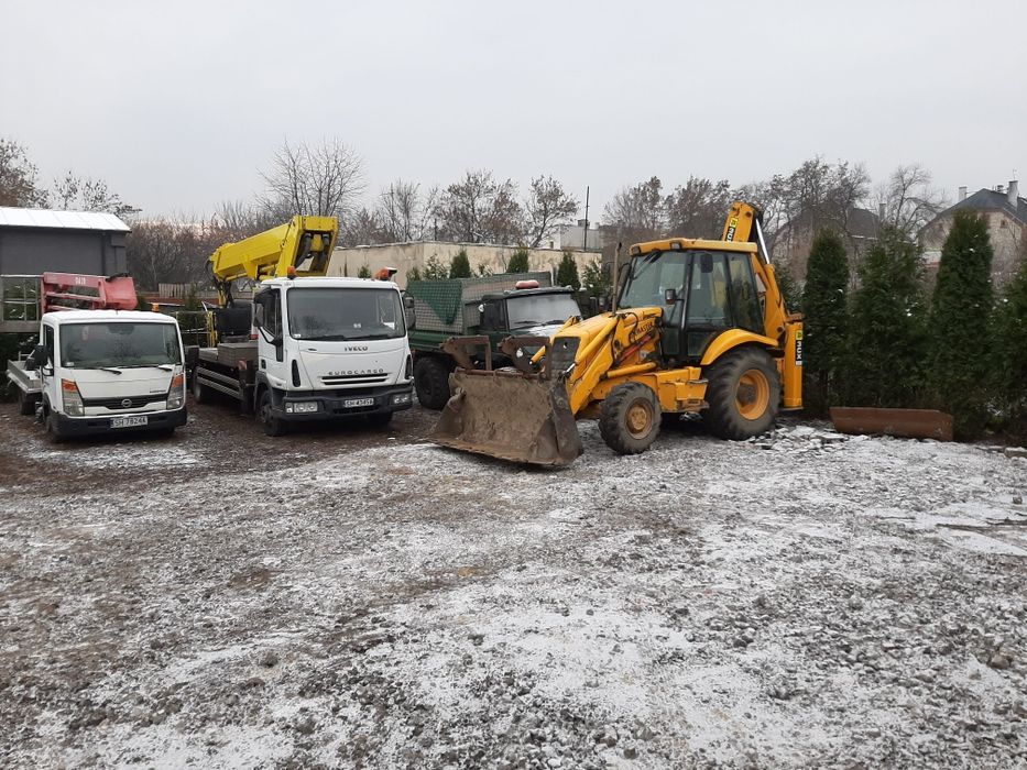 Usługi koparko ładowarką * Śląsk * Czeladź * Katowice * Sosnowiec