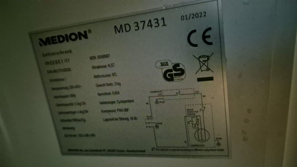 Zamrażarka szufladowa