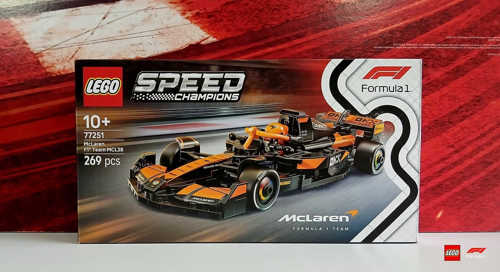 LEGO Speed Champions #77251 - McLaren F1® Team MCL38