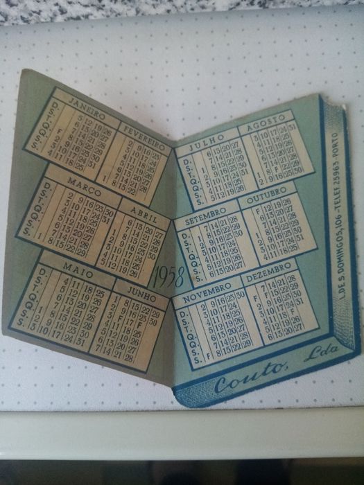 Calendário de Colecção