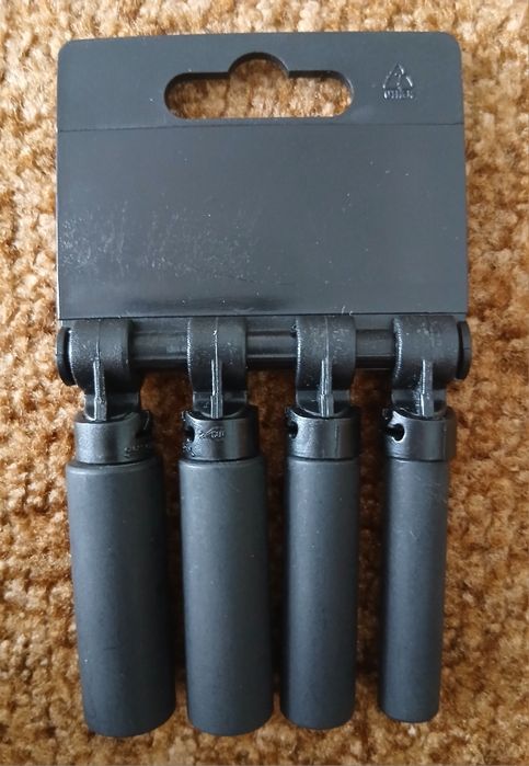 JTC Набір головок ударних глибоких магнітних 1/4" 6гр. 4од..