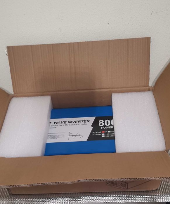 Inversor 8000w Onda Pura 12v ou 24v para 220v NOVO