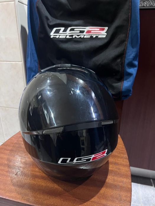 Capacete + luvas
