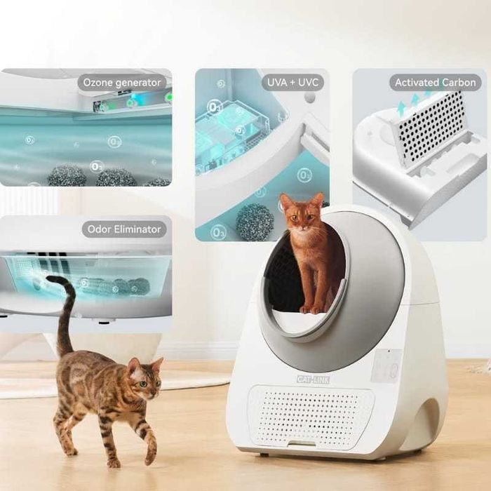 Catlink AI Scooper Pro Ultra - Caixa de Areia Automática para Gatos