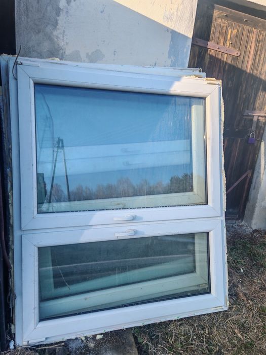 Sprzedam okna plastikowe 2 sztuki 130x150