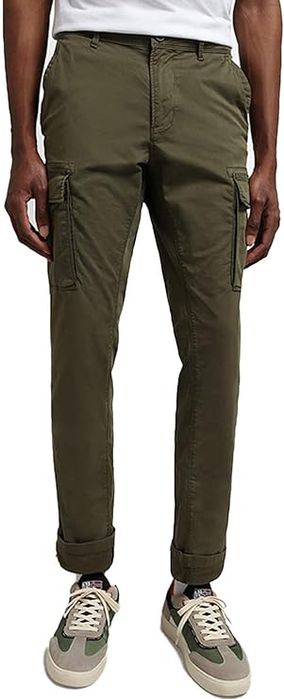 Spodnie khaki zwężane z kieszeniami Napapijri 36