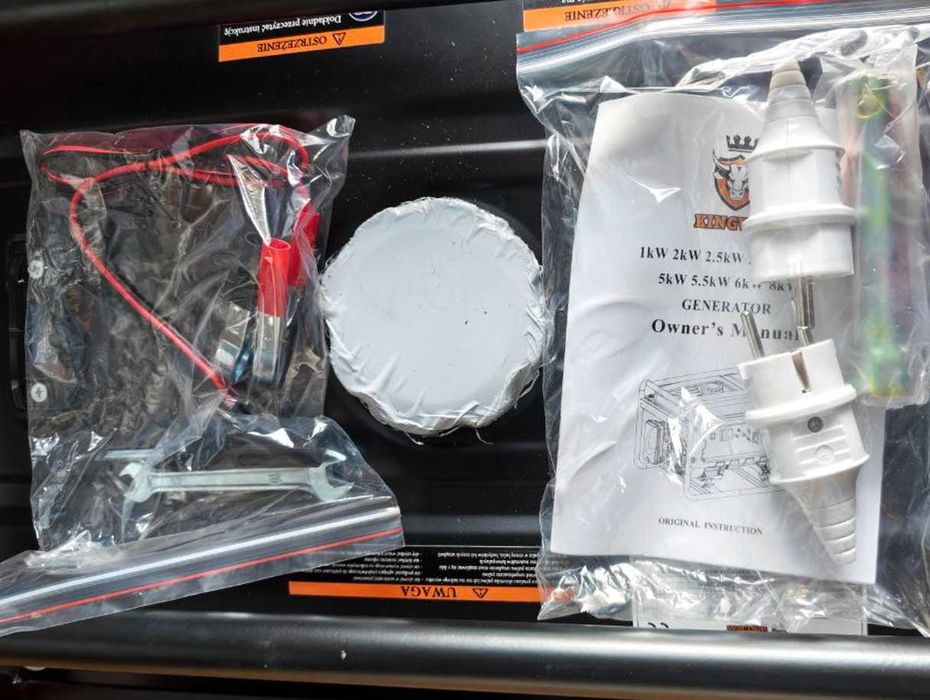 Генератор 3 кВт Kingway мідна обмотка однофазний AVR Польща бензиновий