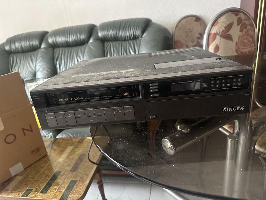 Leitor de casetes VHS panasonic