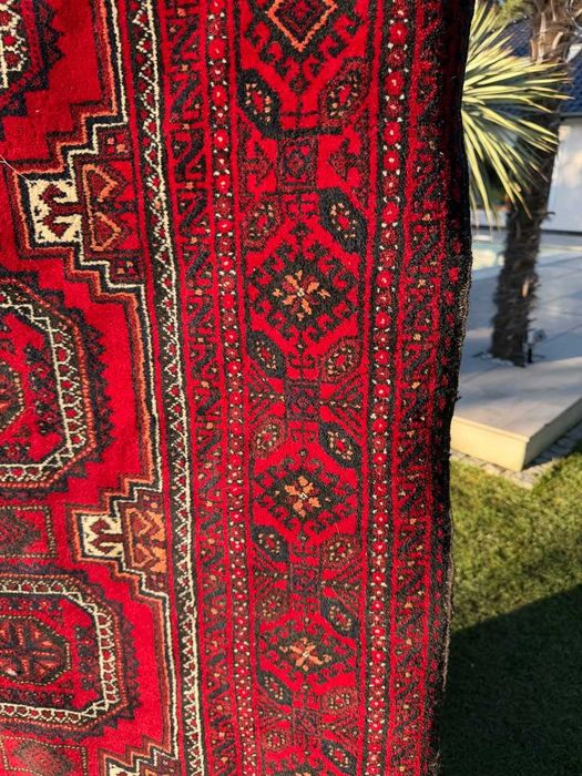 Dywan Wełniany Kaszmirowy Perski Iran Beludz 230x105 galeria 8 tys