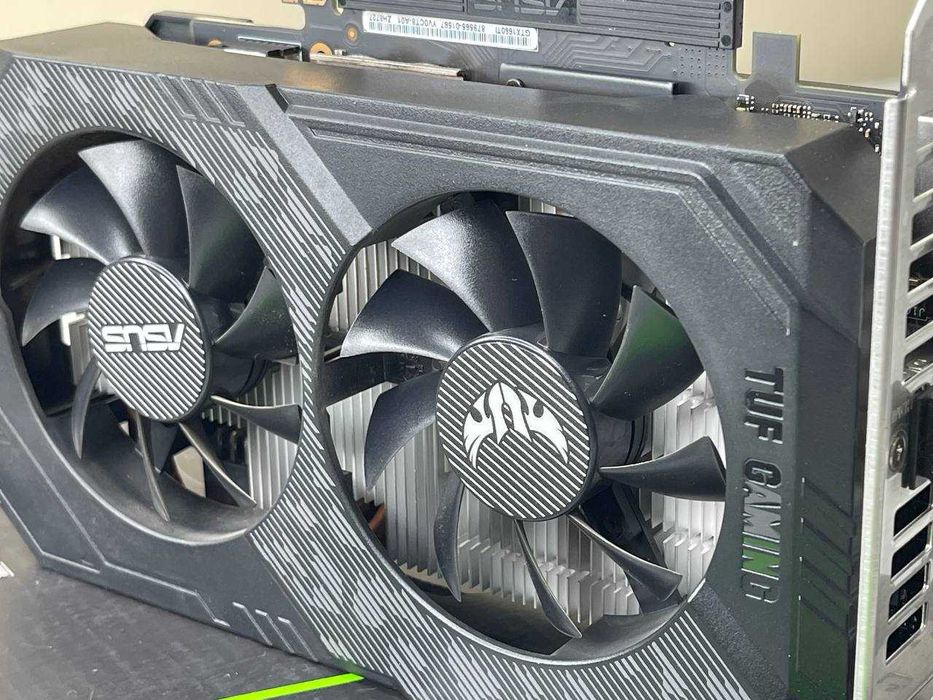 Відеокарта ASUS TUF Gaming GeForce® GTX 1660 Ti 6GB EVO Gaming GDDR6