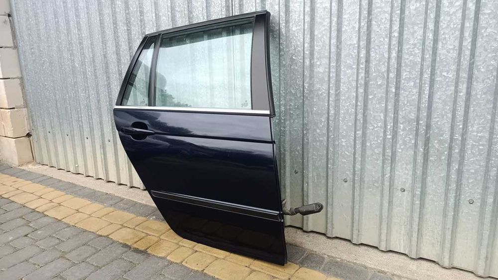 Drzwi prawy tył bmw e46 kombi touring orientblau metallic 317/5