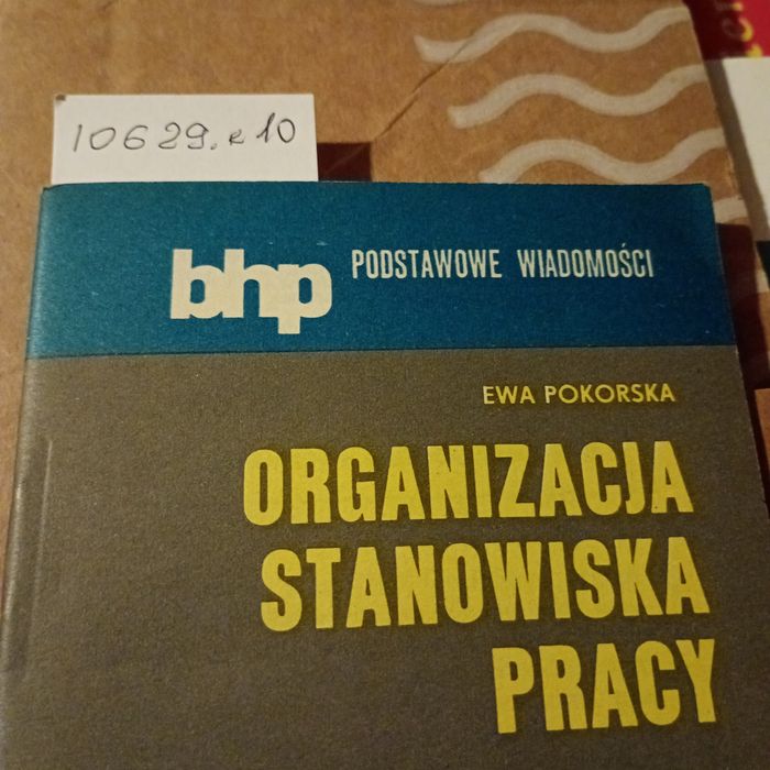 Organizacja stanowiska pracy. BHP