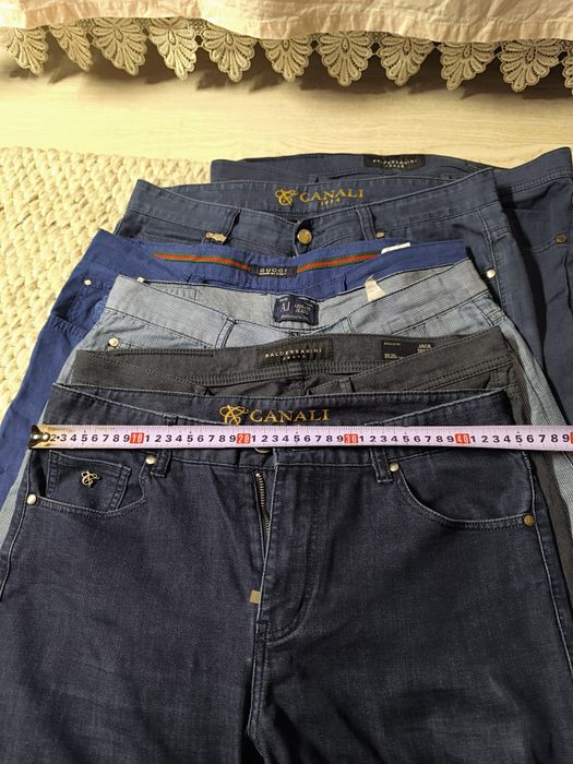 джинсы Canali, baldessarini, Gucci