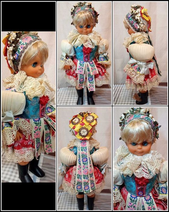 Колекційні ляльки Lidovа tvorba(Чехослов.) та сувенірна Eros Італія