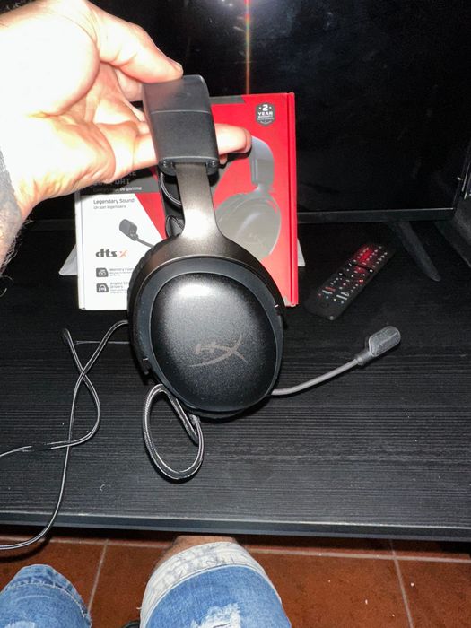 Headset Hyperx cloud 3 NOVO USEI UMA VEZ