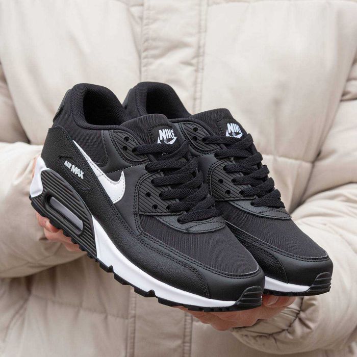 ТОП ПРОДАЖУ! Nike Air Max 90 x  Black/White 38 39 40 41 42 43 44 45
