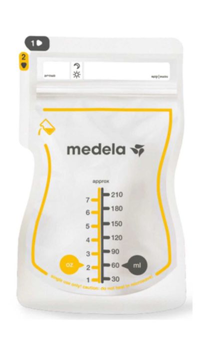 196 Sacos Conservação Leite Materno Medela