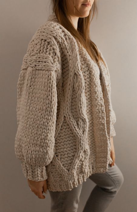 Кардиган плюшевий