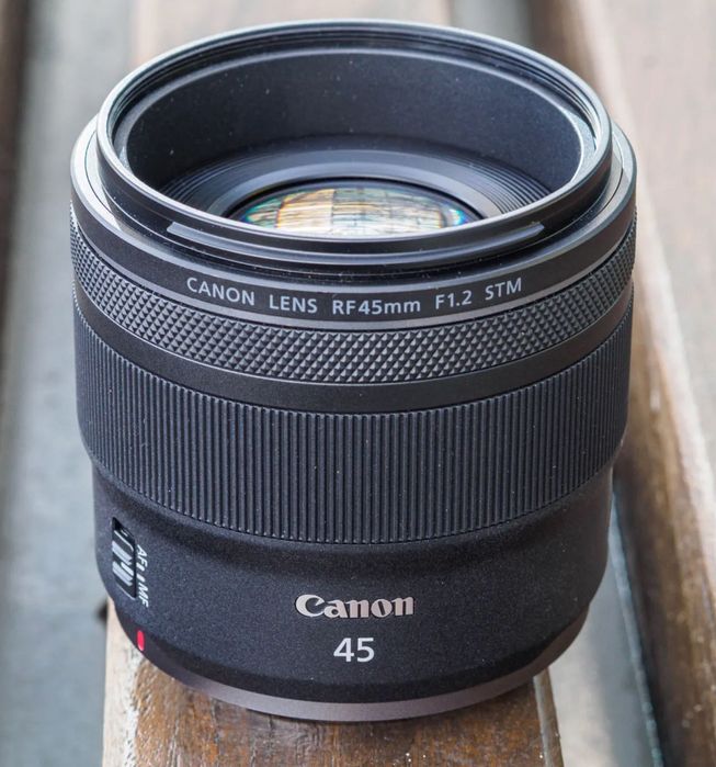 Canon RF 45mm 1.2 (para peças)