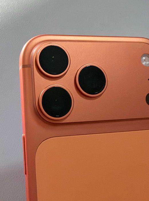 iPhone 17 Pro Max 1TB Laranja, versão (SIM físico + eSIM), caixa + 4 capas