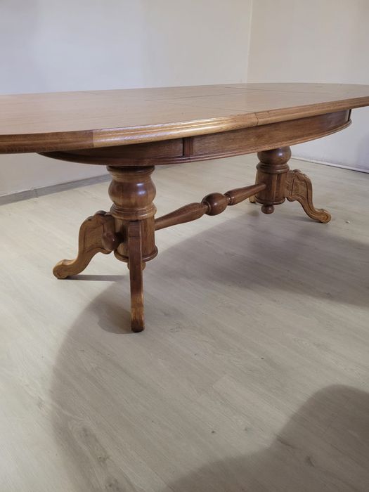 Stół dębowy rozkładany