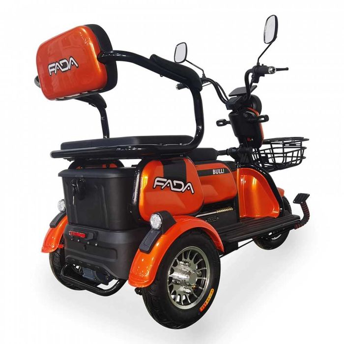 Электроскутер трехколесный Электротрайк 1100W Електричний скутер