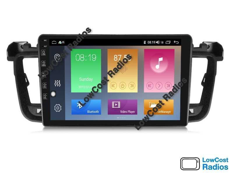 (NOVO) Rádio 2DIN ANDROID 9" Polegadas • Peugeot 508 • GPS WIFI APPS