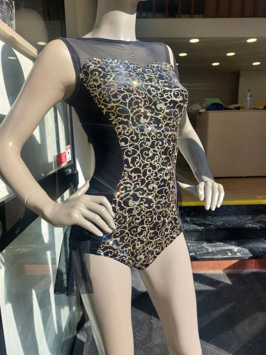 Fato patinagem artistica,altura 150-165