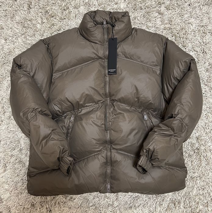 Represent off white пуховик