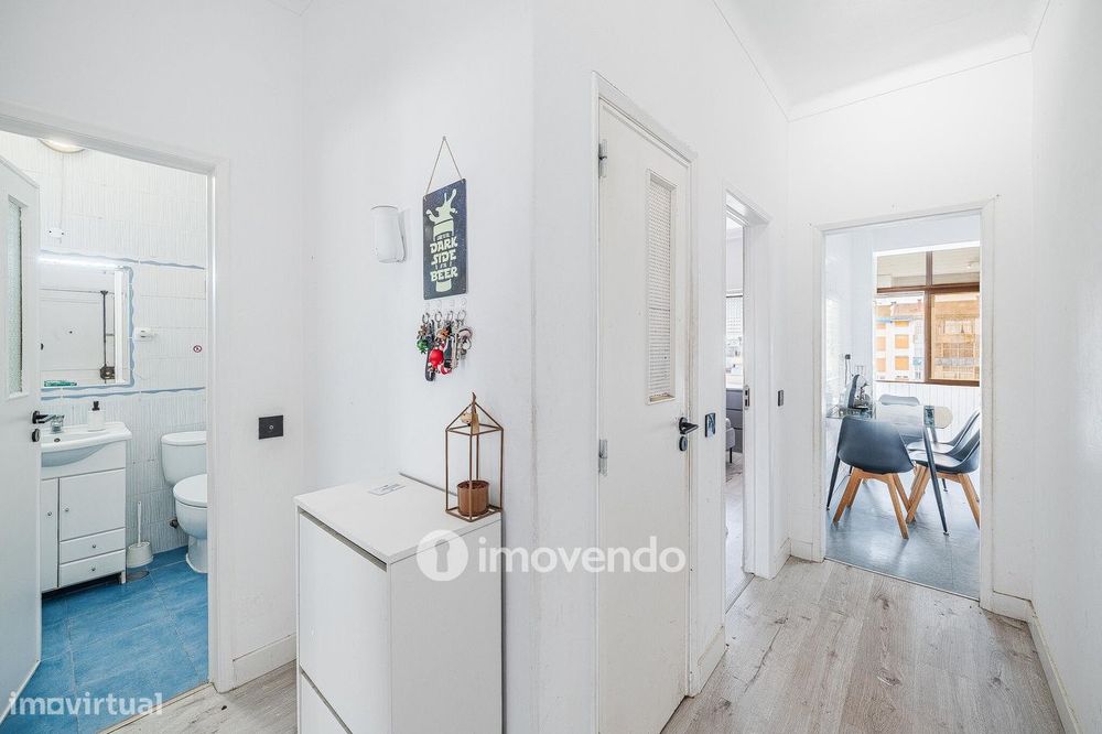Apartamento T2 no centro do Lavradio