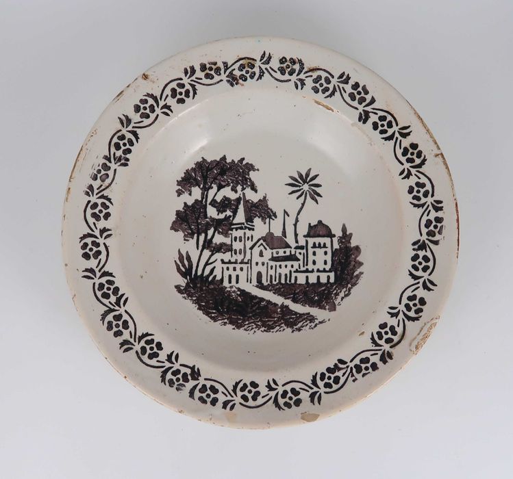 Prato Faiança Portuguesa Séc. XIX