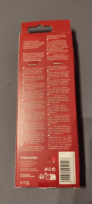 Fiskars Nożyczki z Muminkami - Mama Muminka - uniwersalne 21 cm